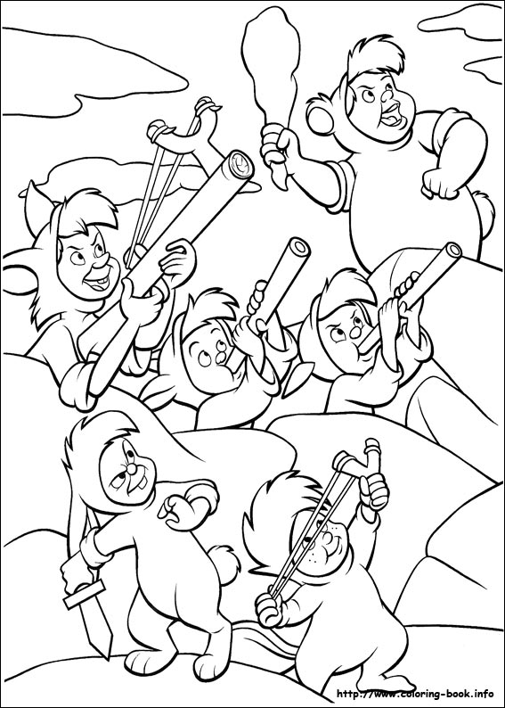 Peter Pan coloring picture